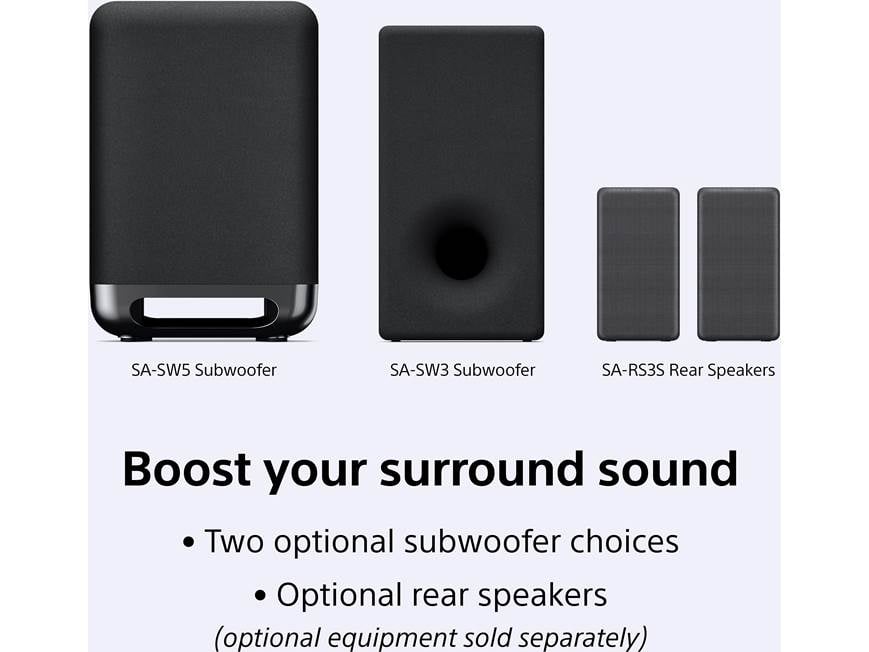 Sony HT-S2000 Powered 3.1-channel sound bar system with Bluetooth