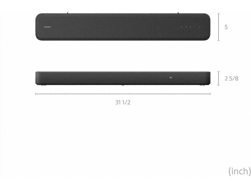 Sony HT-S2000 Powered 3.1-channel sound bar system with Bluetooth