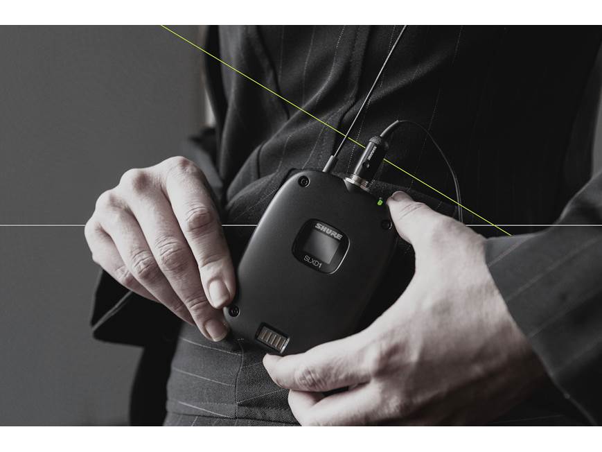 Shure SLXD1-J52 (Band J52, 558-616 MHz) Bodypack transmitter