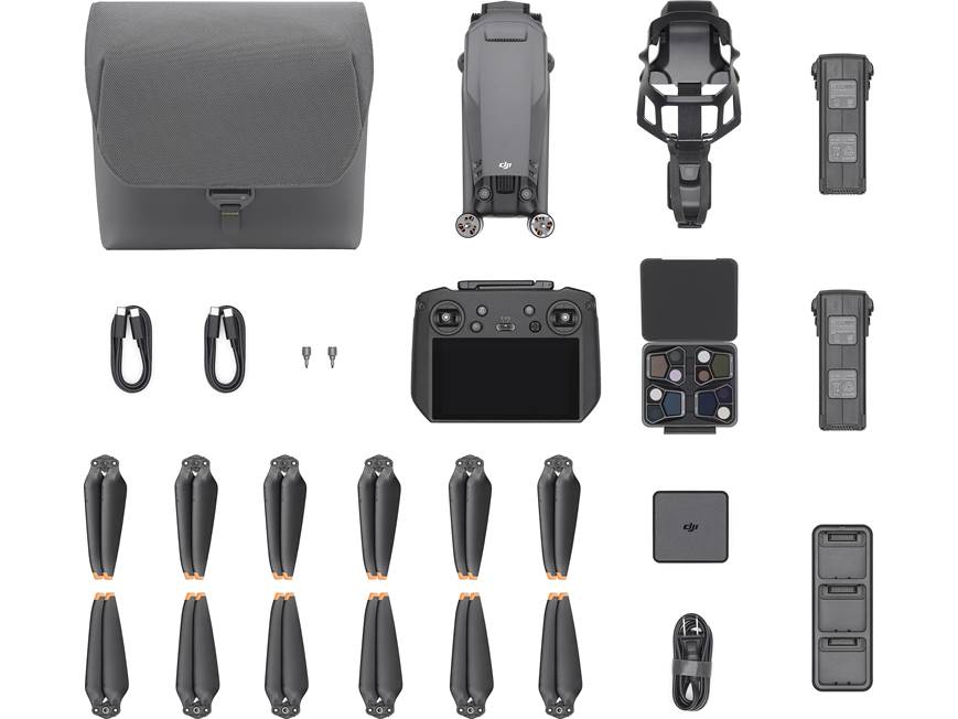 DJI Mavic 3 Pro Fly More Combo/DJI RC Pro Aerial drone bundle with ...