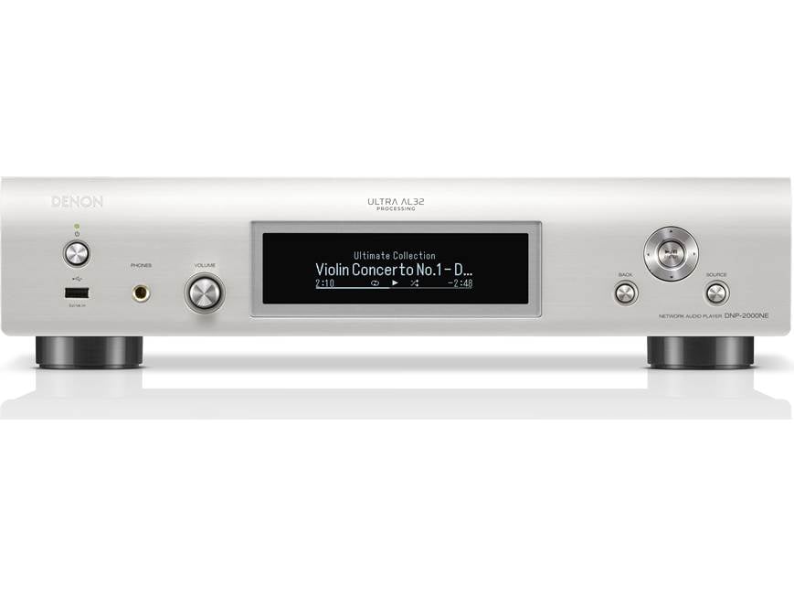 【レア・未開封・送込・匿名】DENON HEOS1HS2K Denon DNP-2000NE (Silver) Streaming music player and preamplifier