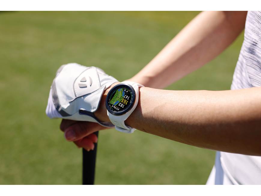 Garmin Approach® S70 (42 mm, Black Bezel with White Band) Golf GPS