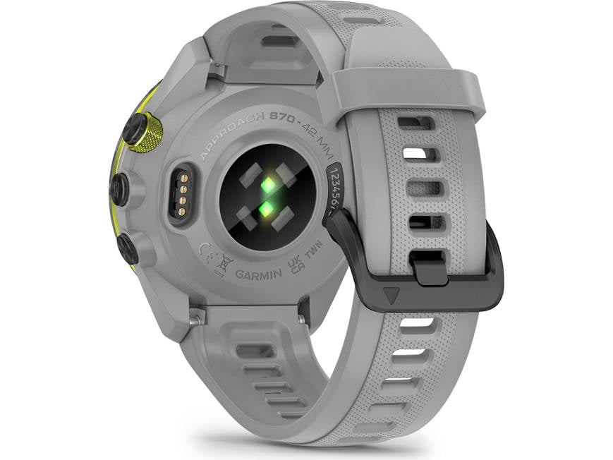 Garmin Approach® S70 (42 mm, Black Bezel with Powder Gray Band