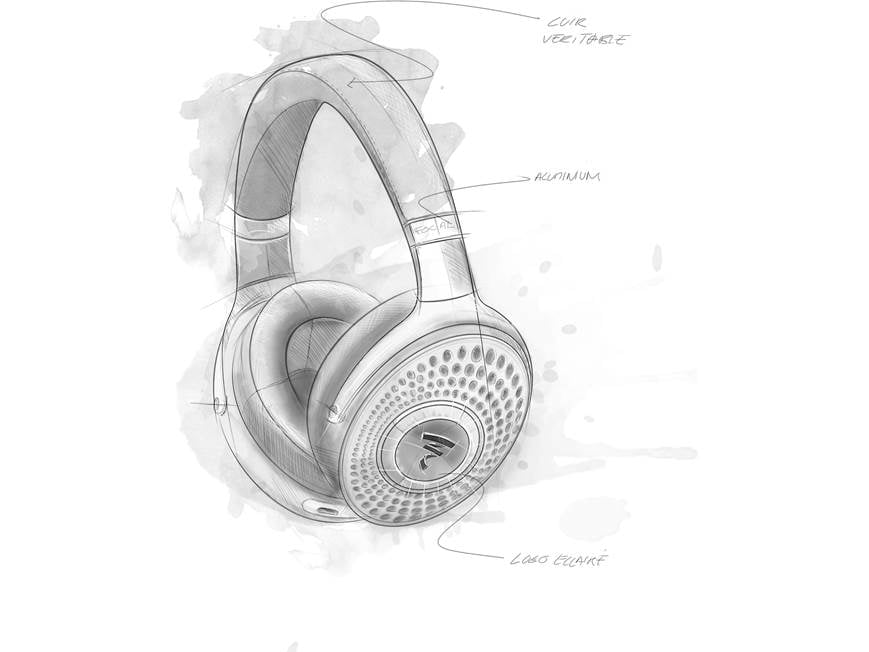 Focal Bathys (Black Silver) Over-ear wireless Bluetooth® noise