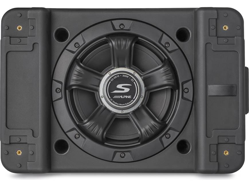 ALPINE Type S 10 ⭐︎ウーファーボックス⭐︎オートステーションK2製 Alpine SS-SB10 S-Series shallow sealed downward-firing enclosure