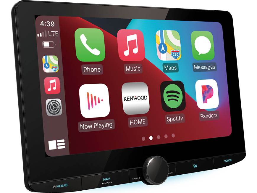 Kenwood DNR1008RVS GPS receiver with RV/Truck navigation at