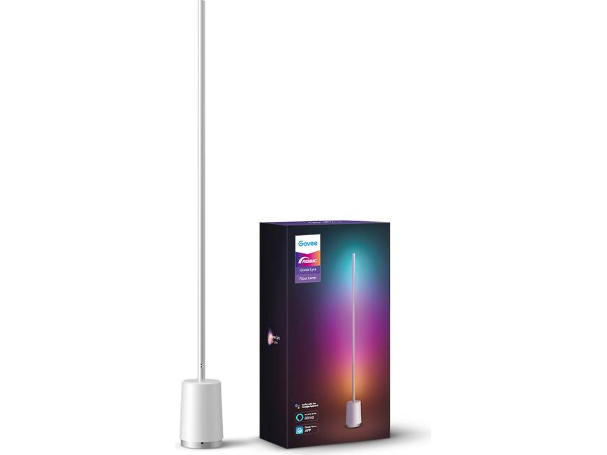 Govee Lyra Floor Lamp AC-powered RGBICWW floor lamp at Crutchfield