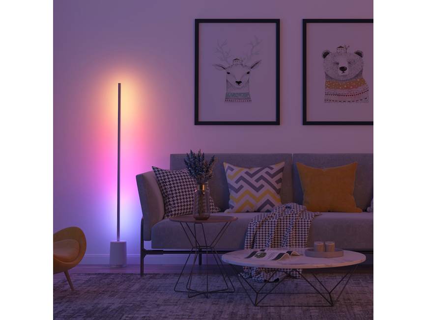Govee Lyra Floor Lamp AC-powered RGBICWW floor lamp at Crutchfield