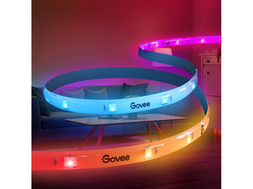 シーリングライト・天井照明 Govee RGBIC PRO led striplight 20m H619E Govee RGBIC Pro LED Strip Lights (24.6-foot) Smart self-adhesive
