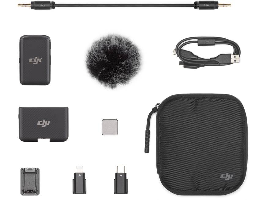 DJI Mic Compact wireless microphone system at Crutchfield