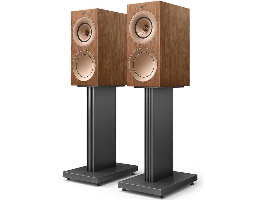 KEF R3 Meta (Walnut) Bookshelf speakers (Walnut) at Crutchfield