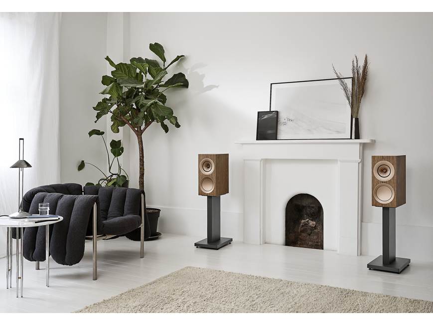 KEF R3 Meta (Walnut) Bookshelf speakers (Walnut) at Crutchfield