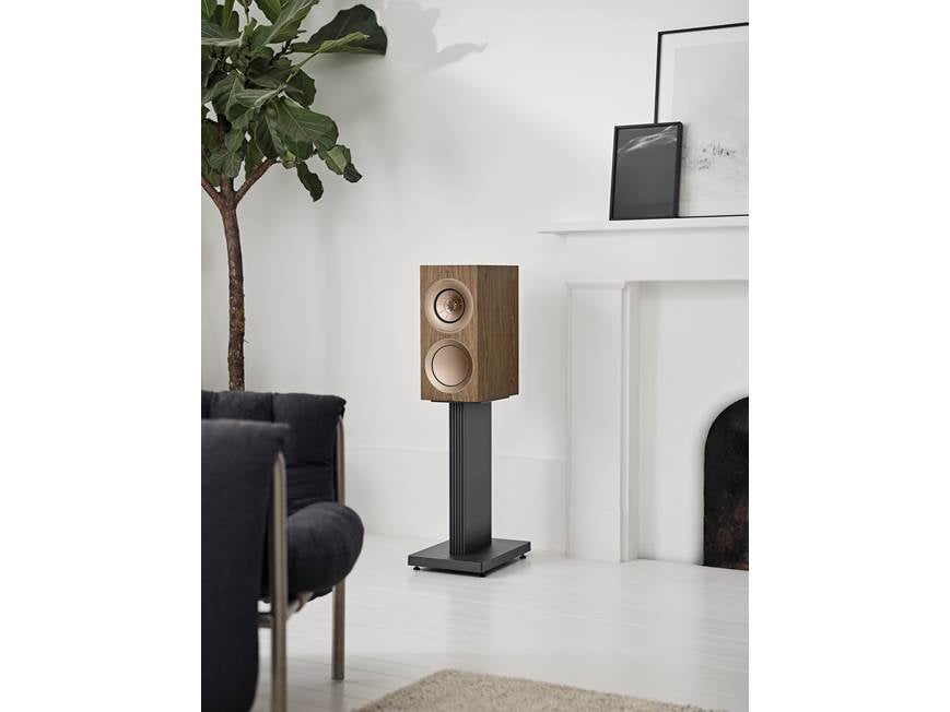 KEF R3 Meta (Walnut) Bookshelf speakers (Walnut) at Crutchfield