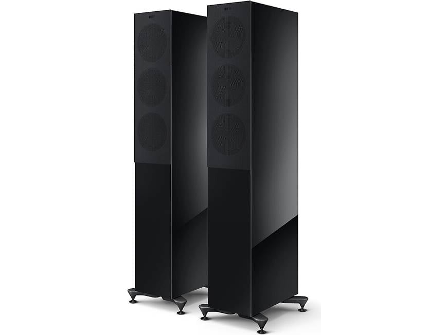 KEF R5 Meta (Black Gloss) Floor-standing speaker (Black Gloss) at