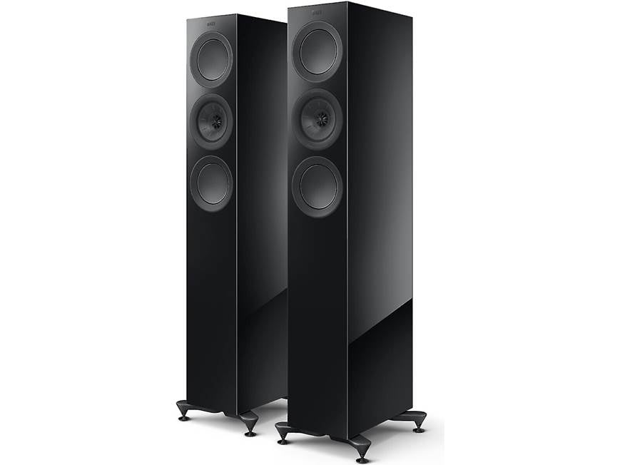 KEF R5 Meta (Black Gloss) Floor-standing speaker (Black Gloss) at