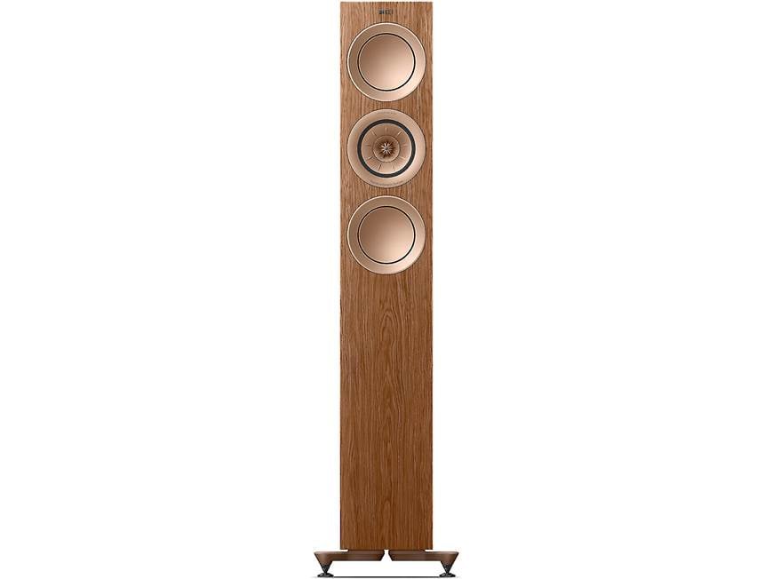 KEF R5  ①(2本同時購入必須) KEF R5 Meta (Walnut) Floor-standing speaker (Walnut) at Crutchfield