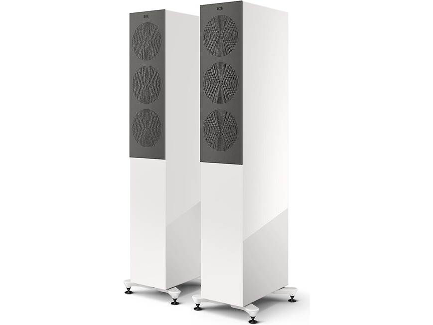 KEF R5  ②(2本同時購入必須) KEF R5 Meta (White Gloss) Floor-standing speaker (White Gloss) at