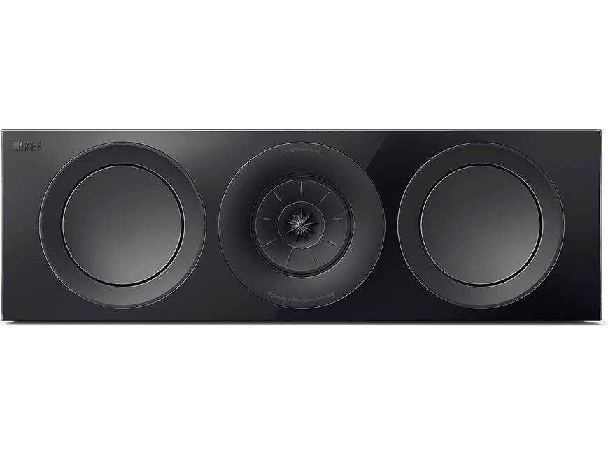 KEF R6 Meta (Black Gloss) Center channel speaker (Black Gloss) at