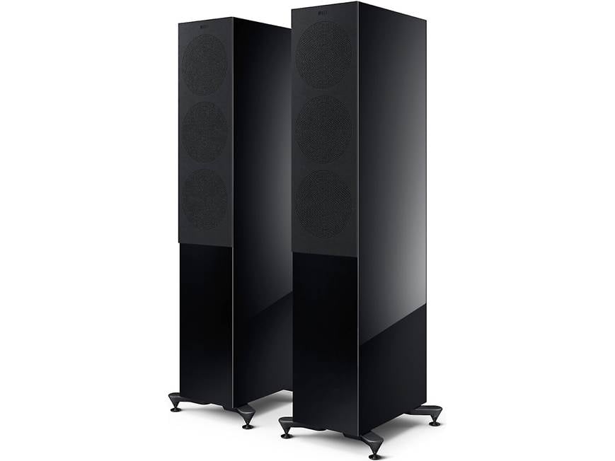 KEF R7 Meta (Black Gloss) Floorstanding speaker (Black Gloss) at