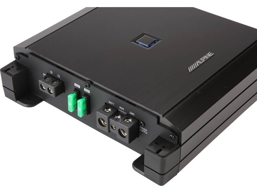 Alpine S2-A60M S-Series mono subwoofer amplifier — 600 watts RMS x
