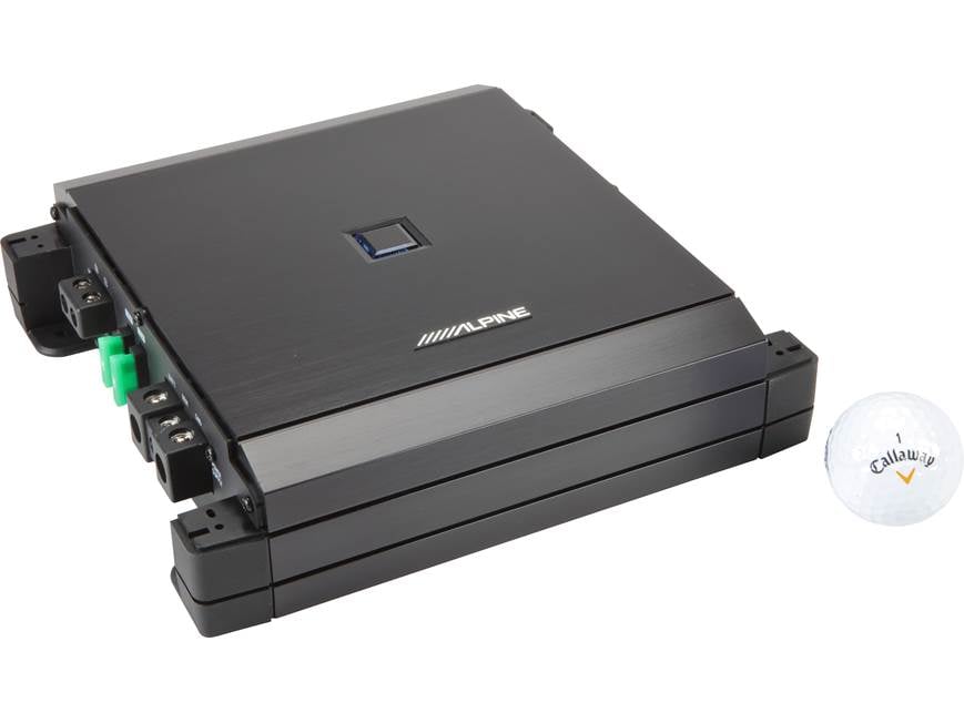 Alpine S2-A60M S-Series mono subwoofer amplifier — 600 watts RMS x