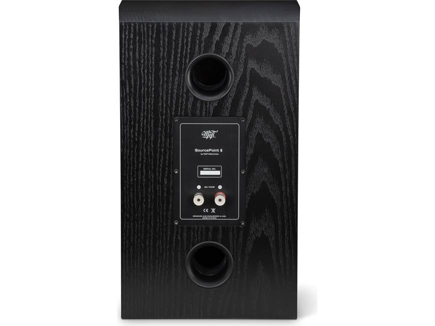 MoFi Electronics SourcePoint 8 Speakers (Satin Black Ash) Pair of