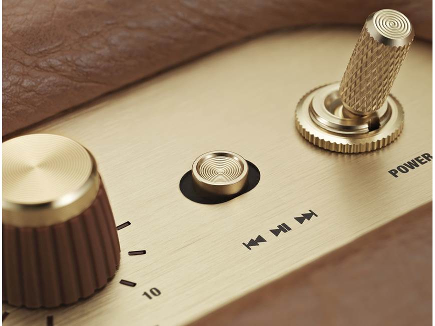 Marshall Acton III (Brown) Powered Bluetooth® speaker (Brown) at