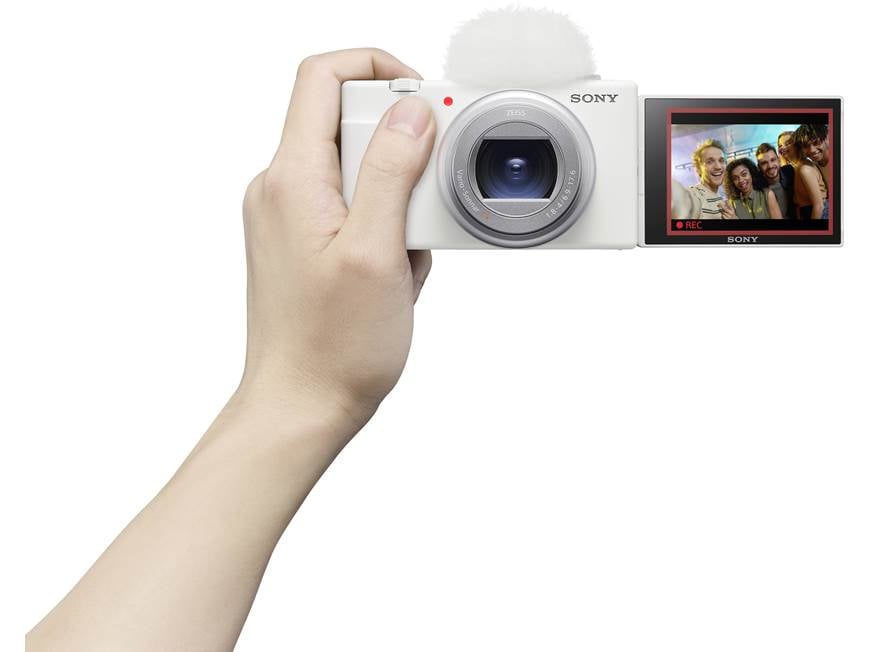 Sony ZV-1 II (White) Large-sensor 20.1-megapixel digital camera