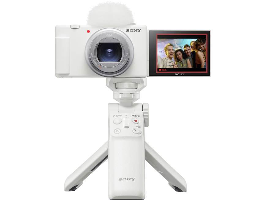Sony ZV-1 II (White) Large-sensor 20.1-megapixel digital camera