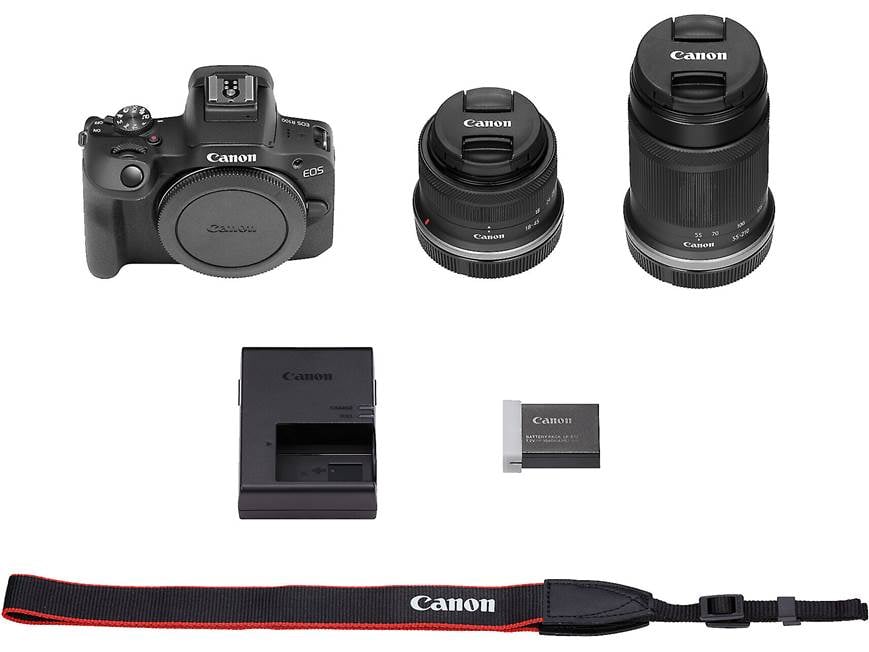 Canon EOS R100 Two Zoom Lens Kit 24.1-megapixel APS-C mirrorless