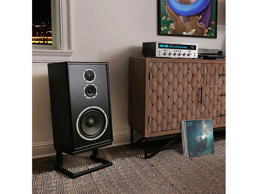 KLH Model Five (Nordic Noir) Pair of vintage-styled speakers with