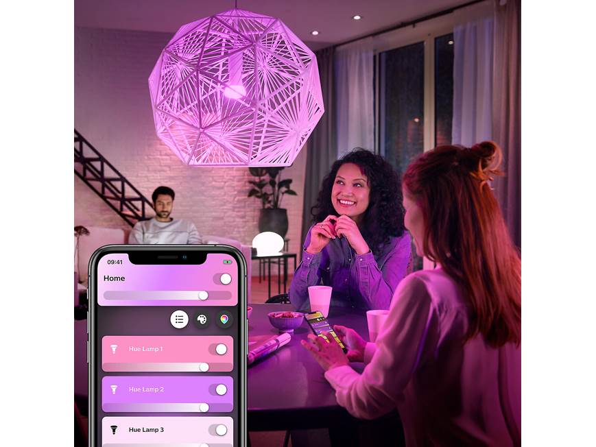 Philips Hue White and Color Ambiance Starter Kit (800 lumens) Two