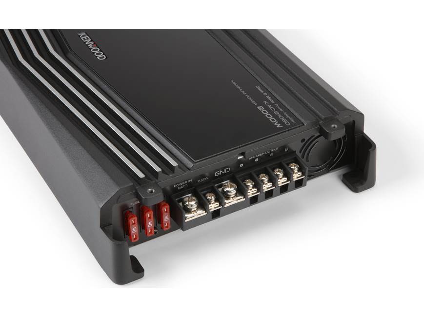 Kenwood KAC-9106D Mono subwoofer amplifier — 1,000 watts RMS x 1