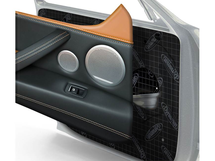 Dynamat 10435 Xtreme Door Kit With four 12