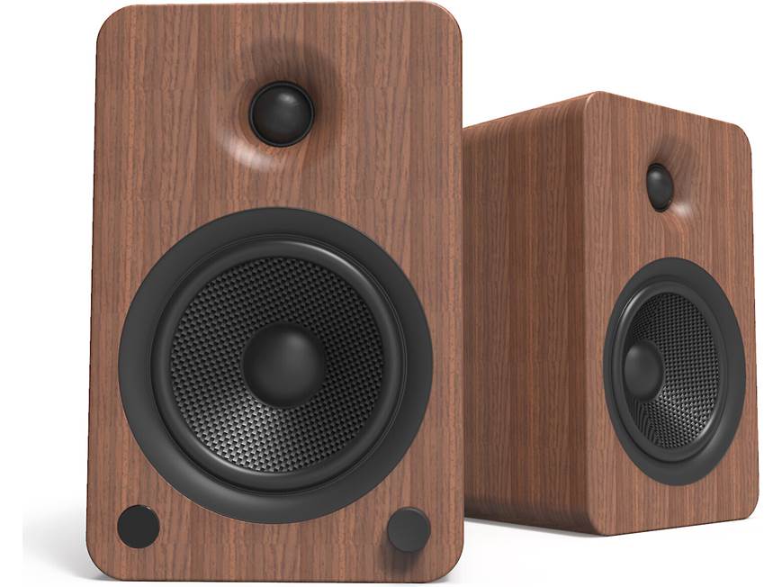 Kanto YU6 (Walnut) Powered stereo speakers with Bluetooth® and