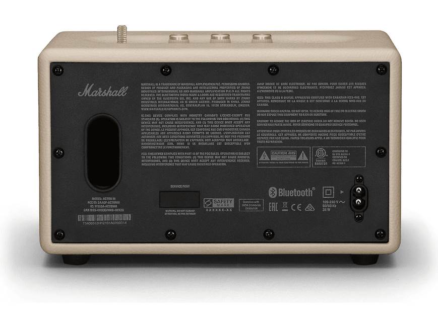 Marshall Acton III (Cream) Powered Bluetooth® speaker (Cream) at