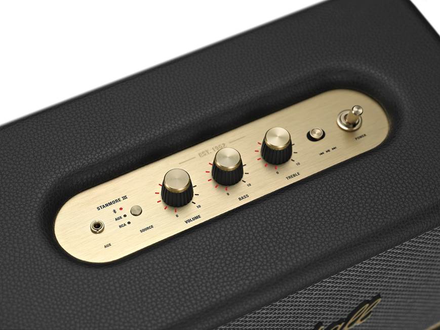 Marshall Stanmore III (Black) Powered Bluetooth® speaker (Black