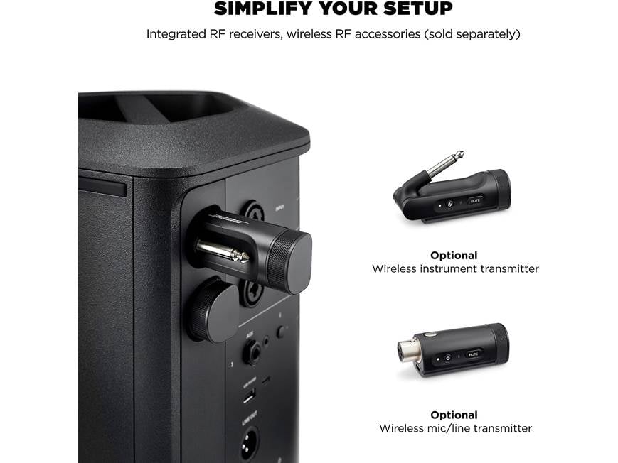 Bose S1 Pro+ Wireless PA System Portable powered PA system with