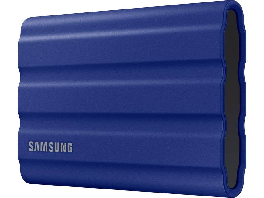 Samsung T7 Shield 1TB (Blue) Portable SSD with USB 3.2 (Blue) at