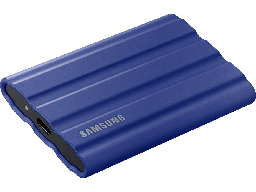 Samsung T7 Shield 1TB 外付けSSD Samsung T7 Shield 1TB (Blue) Portable SSD with USB 3.2 (Blue) at