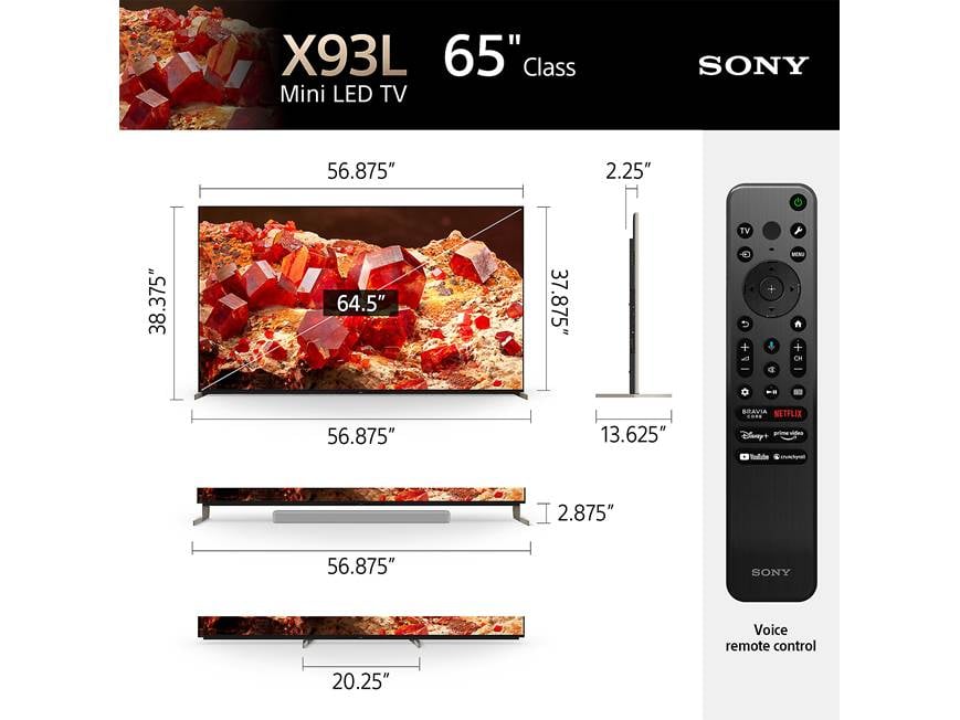 Sony BRAVIA XR65X93L (65
