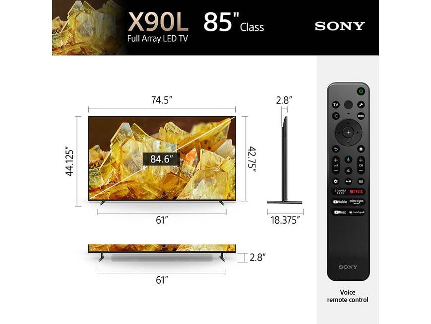 Sony BRAVIA XR85X90L (85