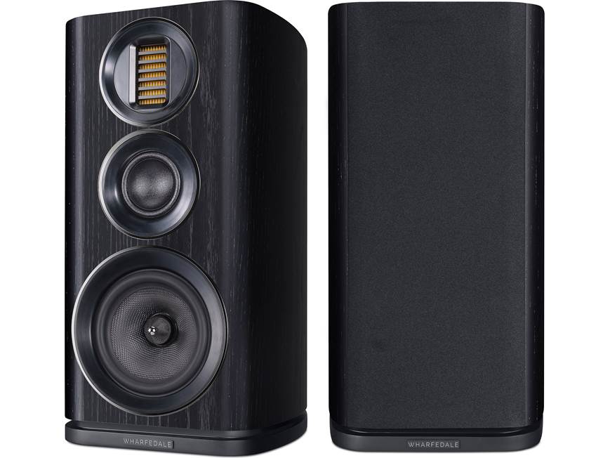 Wharfedale EVO4.2 (Black) Matched pair of speakers and stands