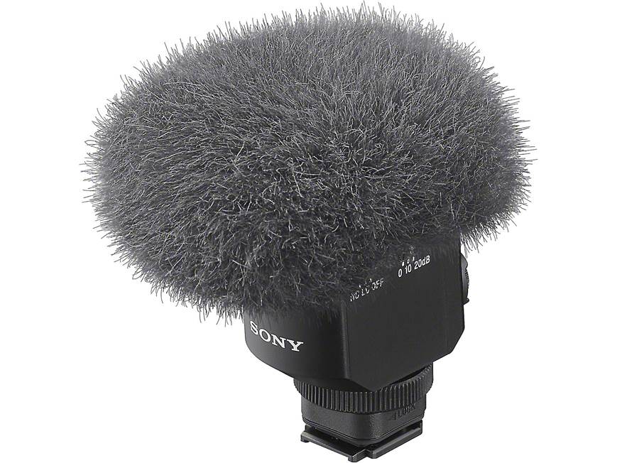 Sony ECM-M1 Shotgun microphone for select Sony cameras at Crutchfield