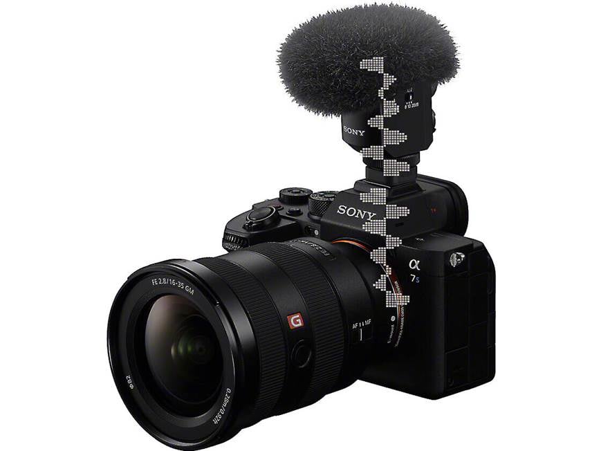 Sony ECM-M1 Shotgun microphone for select Sony cameras at Crutchfield