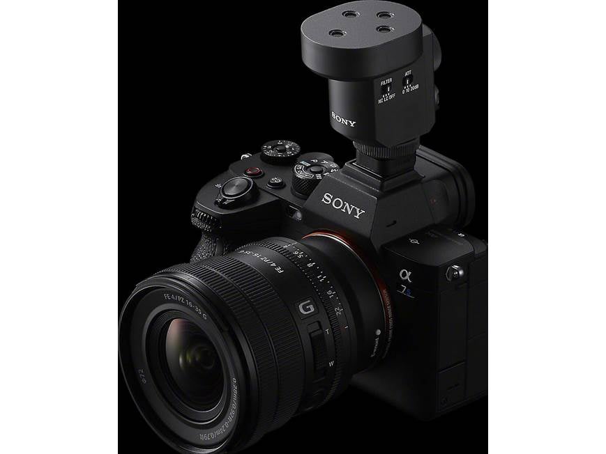 Sony ECM-M1 Shotgun microphone for select Sony cameras at Crutchfield