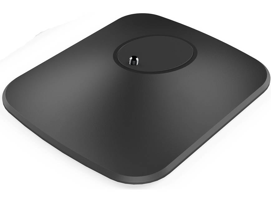 KEF P1 (Black) Custom desktop stands for KEF LSX II powered