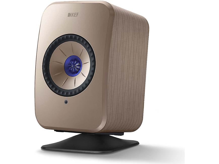 KEF P1 (Black) Custom desktop stands for KEF LSX II powered