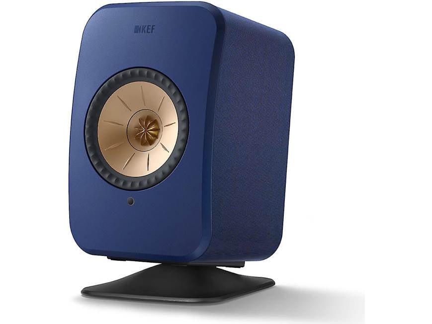 KEF P1 (Black) Custom desktop stands for KEF LSX II powered