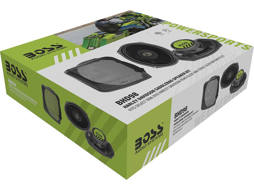 BOSS Audio BHD98 Saddlebag Kit 6